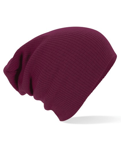 CZAPKA SLOUCH BEANIE bordowa