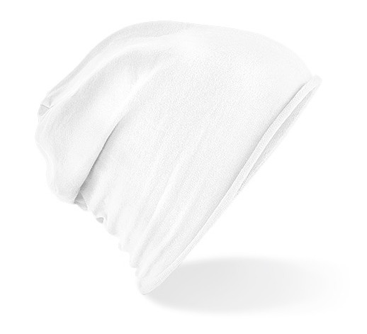 CZAPKA JERSEY BEANIE biała