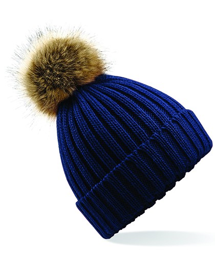 CZAPKA CHUNKY BEANIE granatowa