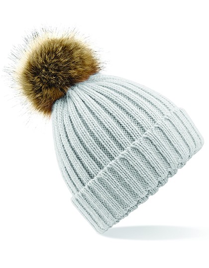 CZAPKA CHUNKY BEANIE - szara