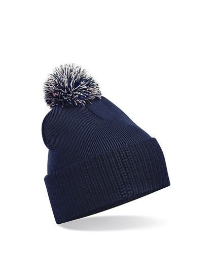 Czapka zimowa z ozdobnym pomponem SNOWSTAR® BEANIE ciemny granat