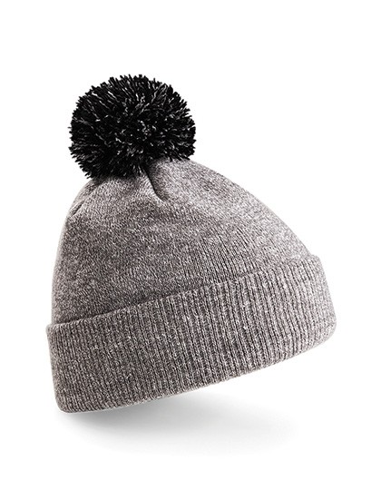 Czapka zimowa z ozdobnym pomponem SNOWSTAR® BEANIE szara