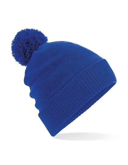 Ocieplana zimowa czapka z pomponem THERMAL SNOWSTAR® BEANIE niebieska
