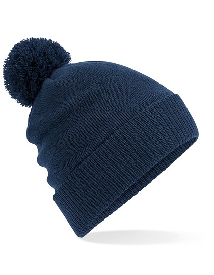 Ocieplana zimowa czapka z pomponem THERMAL SNOWSTAR® BEANIE ciemnogranatowa