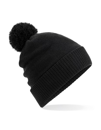 Ocieplana zimowa czapka z pomponem THERMAL SNOWSTAR® BEANIE czarna