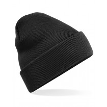Modna czapka jesienna CUFFED BEANIE czarna