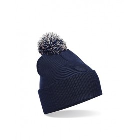 Czapka zimowa z ozdobnym pomponem SNOWSTAR® BEANIE ciemny granat