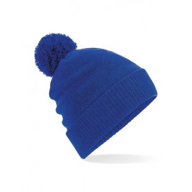 Ocieplana zimowa czapka z pomponem THERMAL SNOWSTAR® BEANIE niebieska