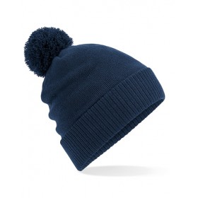 Ocieplana zimowa czapka z pomponem THERMAL SNOWSTAR® BEANIE ciemnogranatowa