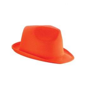 KAPELUSZ TRILBY - Pomarańczowy