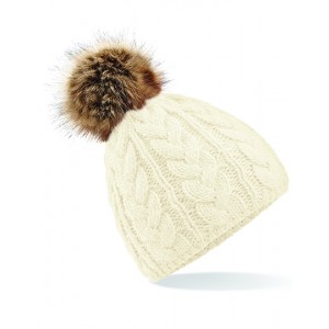 CZAPKA CABLE BEANIE ecru