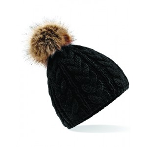 CZAPKA CABLE BEANIE czarna