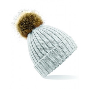 CZAPKA CHUNKY BEANIE szara
