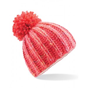 CZAPKA AURORA BEANIE koralowa