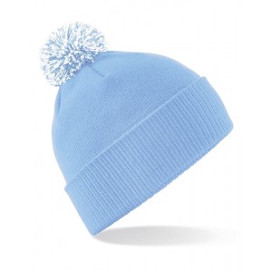 Czapka zimowa z ozdobnym pomponem SNOWSTAR® BEANIE błękitna