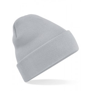 Modna czapka CUFFED BEANIE szara