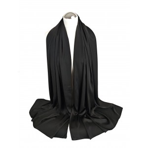 Czarny szal do sukienki wieczorowej