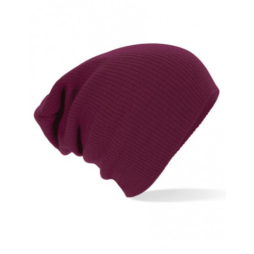 CZAPKA SLOUCH BEANIE bordowa