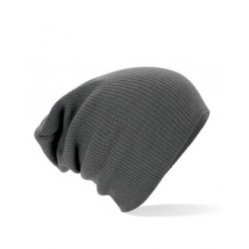 CZAPKA SLOUCH BEANIE - Szara