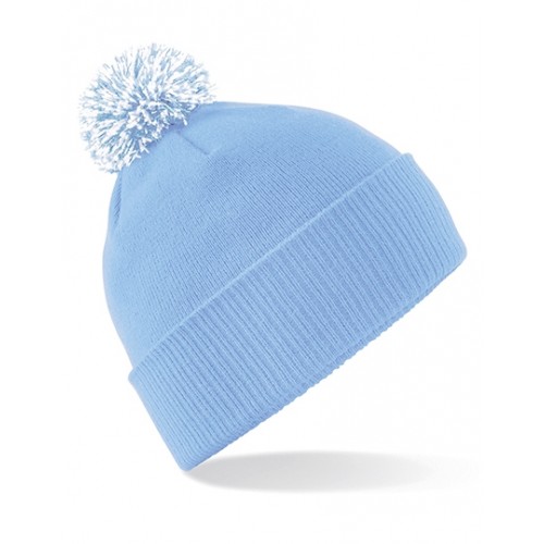 Czapka zimowa z ozdobnym pomponem SNOWSTAR® BEANIE błękitna