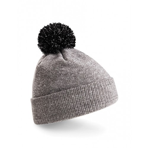 Czapka zimowa z ozdobnym pomponem SNOWSTAR® BEANIE szara